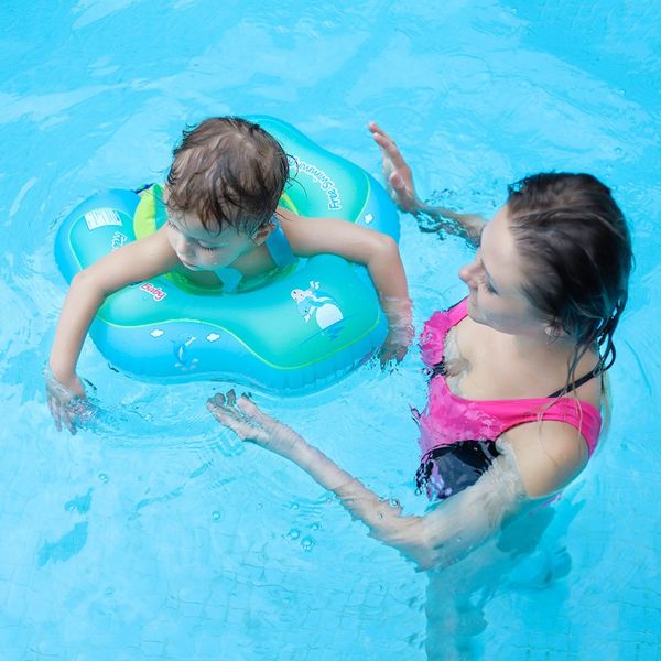 

baby swimming ring inflatable infant armpit floating kids swim pool accessories circle bathing inflatable double raft rings toy