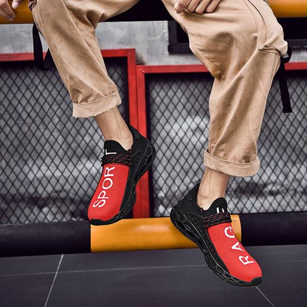 

fashion designer casual shoes men women black white blue pink red breathable cushion soft mens tainers outdoor sports sneakers size 36-45