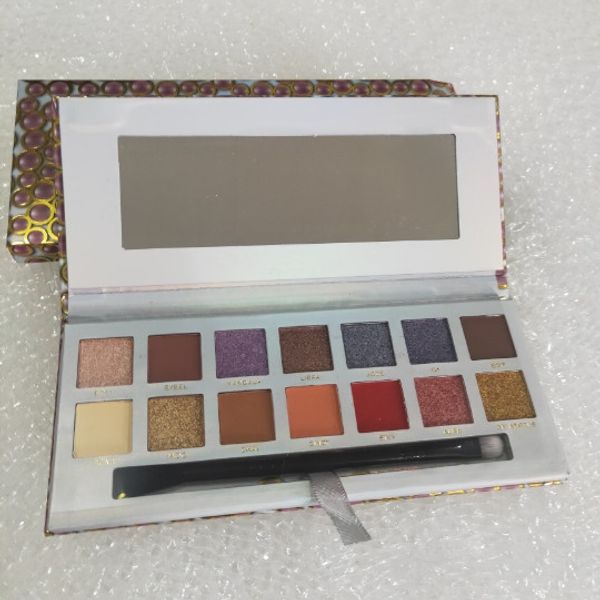 

in stockmakeup palette 14colors modern eyeshadow palette 10styles limited eye shadow palette with brush dhl shipping