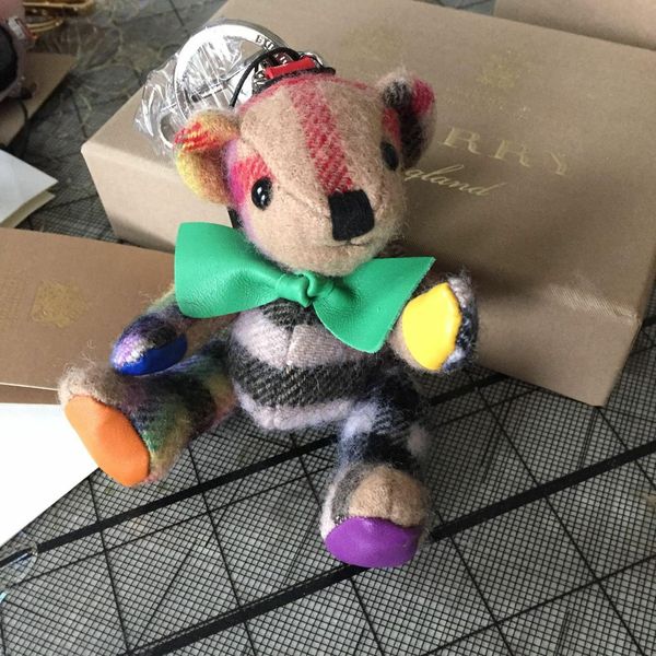 

бренд сумки аксессуары высокого качества кашемир медведь брелок последние дизай