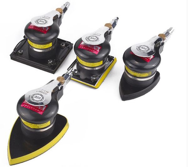 

pneumatic grinding machine putty sandpaper machine triangle square vibration furniture polishing grinding