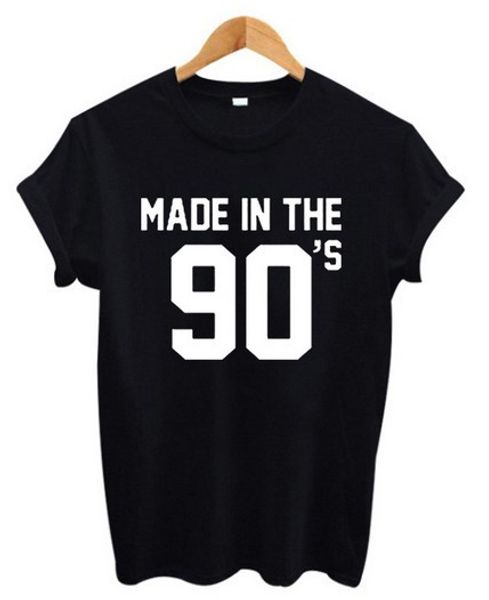 

e-baihui 2020 european and american women loose summer 90s t shirt trend english alphabet printed short sleeve cotton t-shirt 457, White