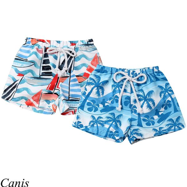 

hawaiian newborn kid baby boys elastic waistband short pants summer beach shorts