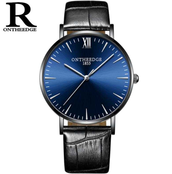 

men's watch sports minimalistic watches for men wrist watches leather clock erkek kol saati relogio masculino reloj hombre 2020, Slivery;brown
