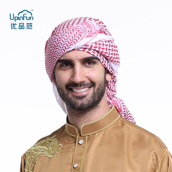 

scarf men 2018 muslim plaid hijab 140*140cm arab palestine islamic polyester retro shawl shemagh, Blue;gray