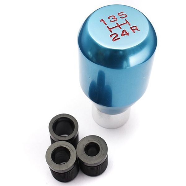 

universal car aluminum manual gear shift knob stick manual transmission lever shifter knob 5 gang schaltgetriebe