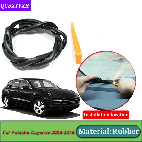 

car-styling for 2008-2018 anti-noise soundproof dustproof car dashboard windshield sealing strips accessories