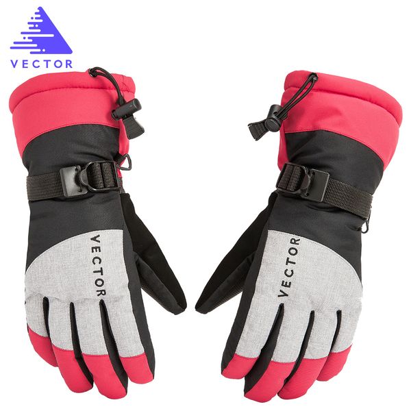 

vector ski gloves women warm winter waterproof skiing snowboard gloves snowmobile riding motorcycle outdoor snow