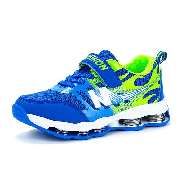 

new 2020 summer boys girls sneaker casual fashion shoes mesh breathable non-slip children sport shoes kids running trainers 2a, Black;red