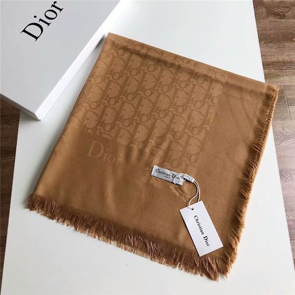 

Soft ilk and cotton yarn dyed carf fa hion men 039 and women 039 brand hawl ize 140 140 cm