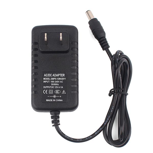 

dc 12v 1a 2a power adapter ac100-240v 50/60hz power plug source for cctv camera led items