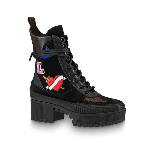 

laureate platform desert boot designer boots boot booties sneakers leather laureate platform 1a43lp 1a43r7 with dust bag 5cm heel l33s1, Black