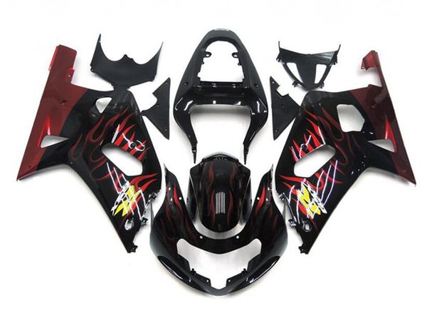 

4 бесплатные подарки новые abs для мотоциклов обтекатели комплекты подходят для suzuki gsx-r600 gsx-r750 600 750 k1 2002 2003 2001 01 02 03