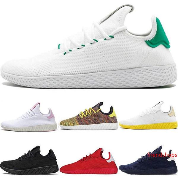 

2019 new arrive pharrell williams x stan smith hu primeknit tennis men shoes women sneaker sports shoes breathable eur 36-45