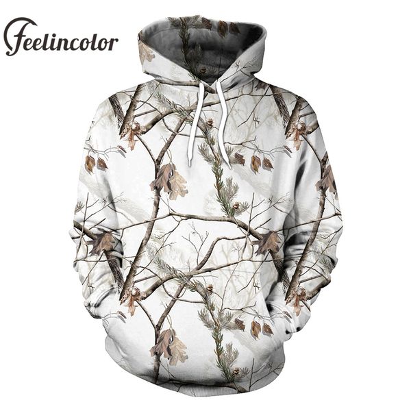 

feelincolor men hoodies2018 3d printed plum flower tree hoodie hiphop streetwear sweetshirt, Black