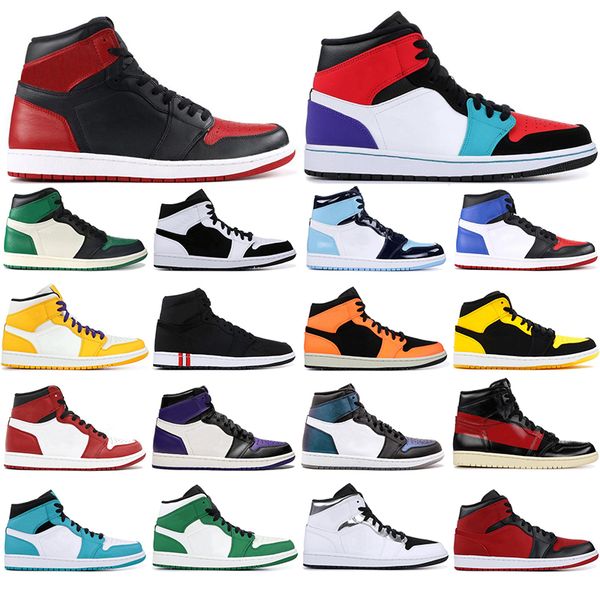 

with socks 2019 mens 1 high og basketball shoes 1s banned spiderman homage to home chameleon 3 unc orange black sports sneakers