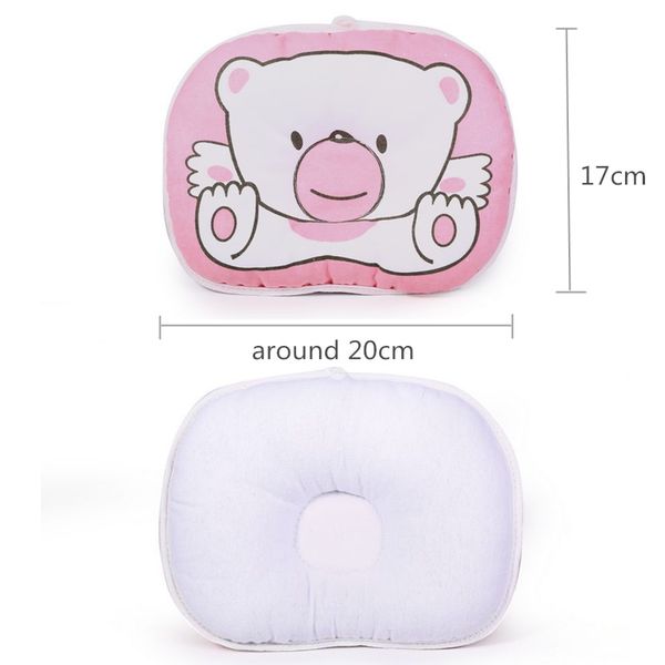 

infant baby pillow cotton support prevent flat head cushion plush animal shaping pillow 20% off