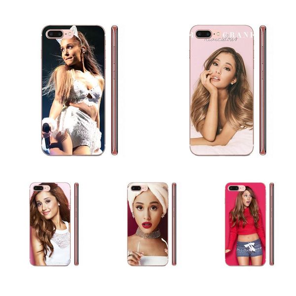 

custom for huawei honor mate 7 7a 8 9 10 20 v8 v9 v10 v30 p40 g lite play mini pro p smart soft print capa ag ariana grande