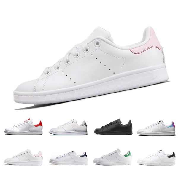 

Высокое качество новых ботинок stan модный бренд смит кожа мужчины женщины спортив