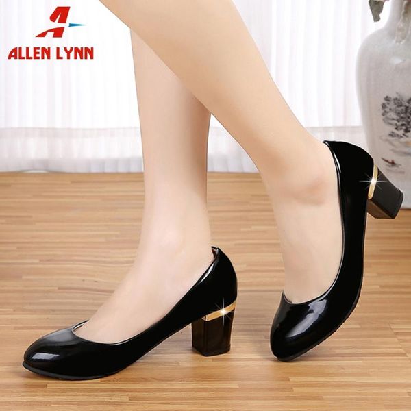 

allen elegant ladies shallow black office high heel shoes woman butterfly knot crystal slip on pumps women spring pumps