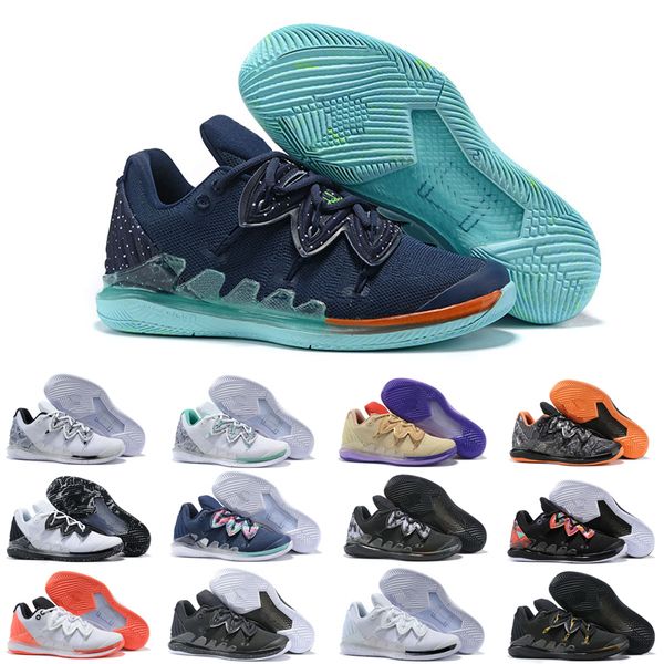 

men s kii 5 v all-star basketball shoes magic egyptian pharaoh camouflage 5s zoom sport training sneakers 40-46