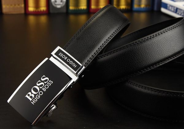 

2019 belts for men and women business boss automatic belts christmas gift, Black;brown