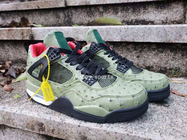 

2019 jumpman 4 travis cactus jack the shoe surgeon customs men basketball shoes desinger 4s chaussures de basket ball sports trainer