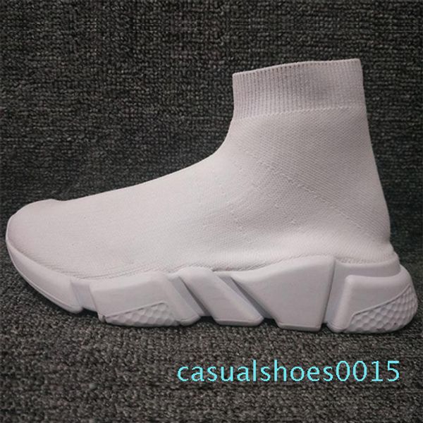 

2020 luxury sock shoes black white casual shoes men black trainers boots sneakers designer shoes 36-47 c15