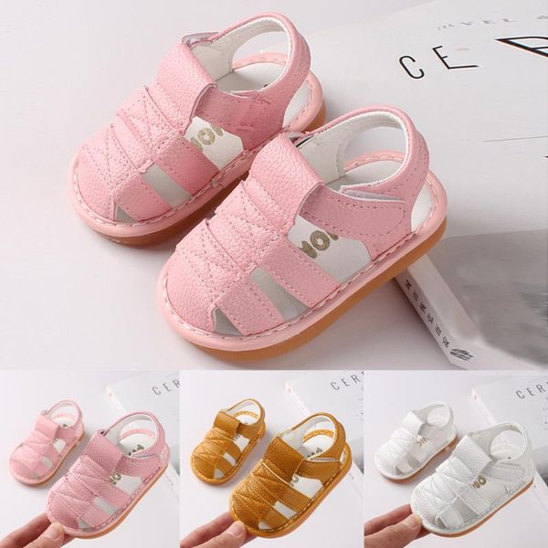 

newborn baby girls boys roman shoes sandals first walkers soft sole breathable non-slip toddler solid summer princess new 2020 s, Black;red