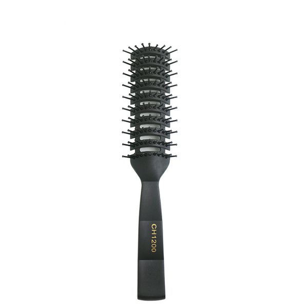 

portable men hair comb brush professional hair care ribs comb durable heat-resistant anti-static comb, Silver