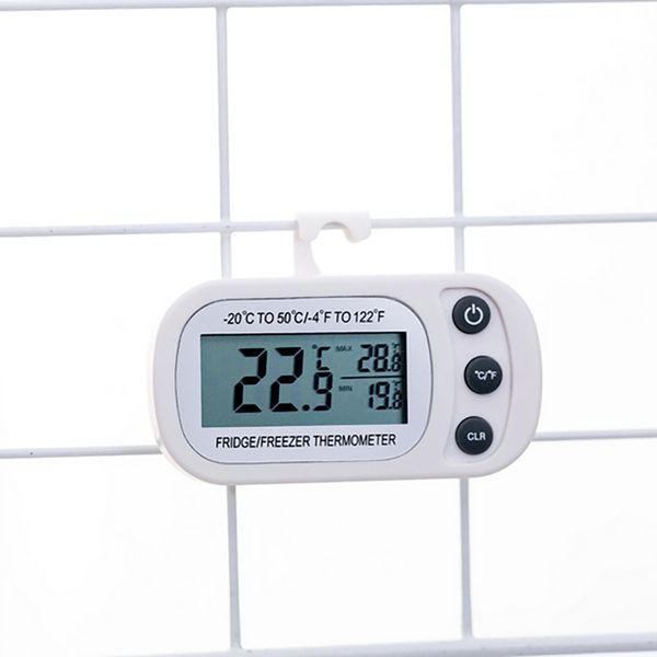 

fridge thermometer waterproof lcd digital thermometer probe er thermograph -20~50 degree for refrigerator tool
