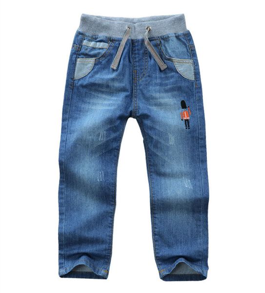 

Baby boys Toddler kids Jeans Long Trousers Cotton Denim Pants for Spring Autumn Clothes 2T 3T  5 6 8 9 Years Old Boy Children, Blue
