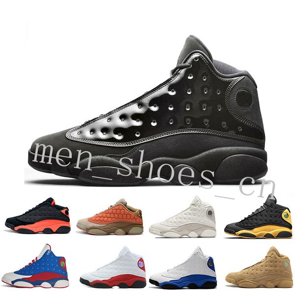 

new 13 island green bred chicago flint men women basketball shoes 13s he got game melo dmp playoff hyper royal sneakers with box