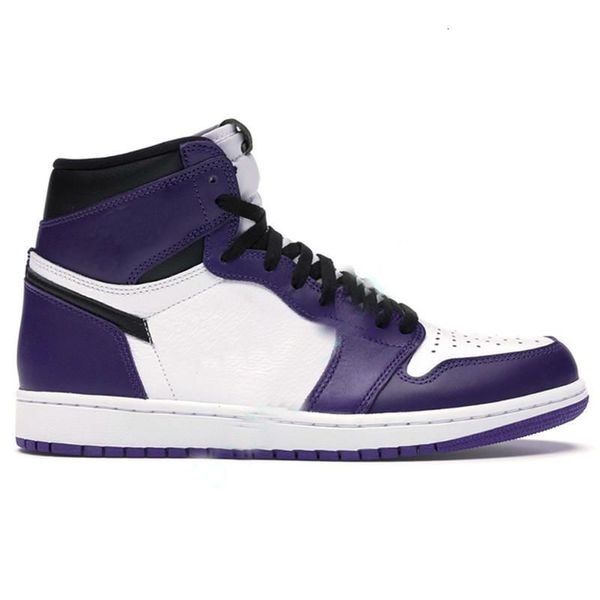 

i high 1 og green pine white purple court men basketball shoes designer 1s sneakers sports outdoor trainers