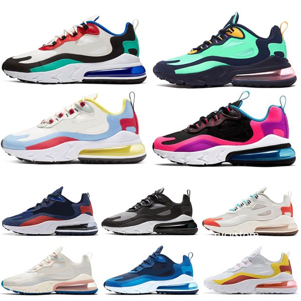 

men women react running shoes hyper pink right violet blue void optical mens 2019 trainers women beige white red sports shoes