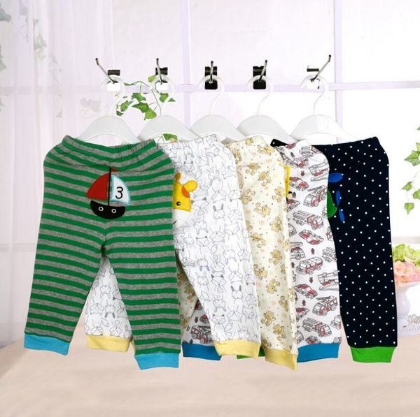 

5pcs autumn winter kids clothes trousers cartoon knitted cotton pants baby girl clothes toddler knickers newborn infant panties y190529, Blue