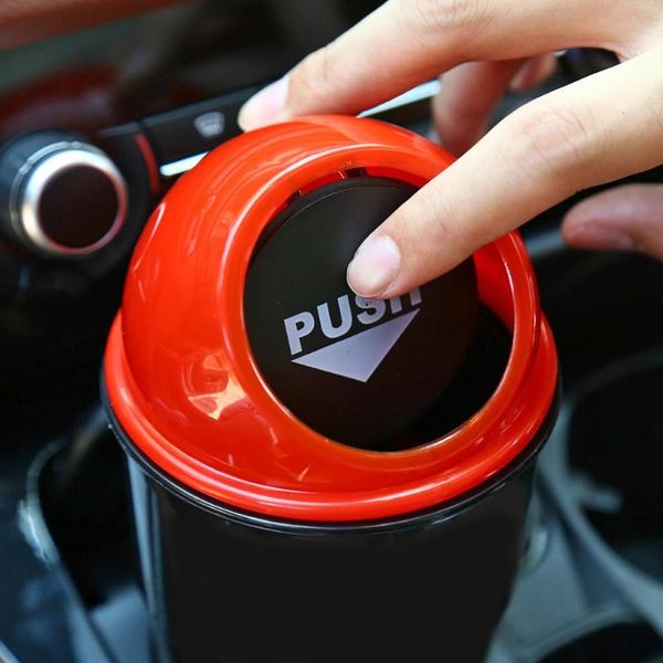 

универсальная автомобильная мини мусорный бак автомобиля креативный trash can автомобиля пыли держатель bin