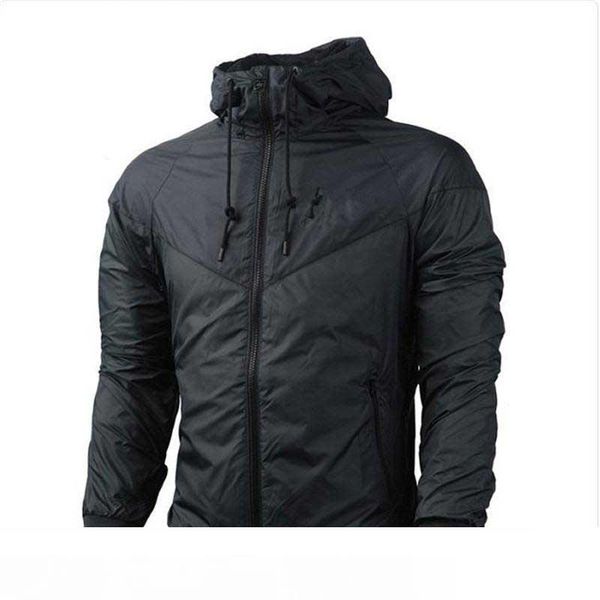 

brand sweatshirt hoodie men women jacket coat long sleeve with logo spring sports zipper windcheater designer mens clothes plus size hoodies, Black
