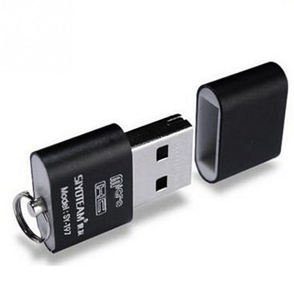 

high speed usb interface 2.0 micro sd tf t-flash portable light memory reader