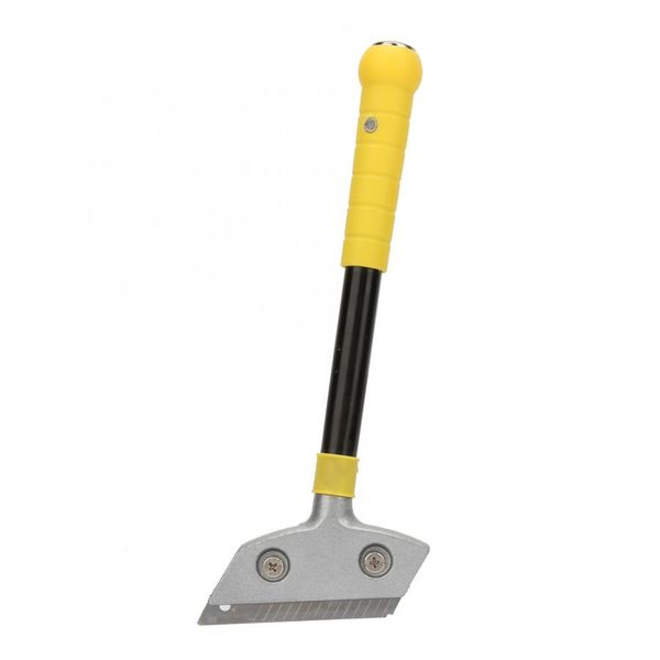 

aluminum alloy glass wall tile floor cleaning scraper with knocking hammer