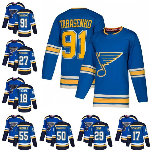 

Womens St. Louis Blues 91 Vladimir Tarasenko 18 Robert Thomas Alex Pietrangelo Jaden Schwartz Mackenzie MacEachern Mitch Reinke Jerseys
