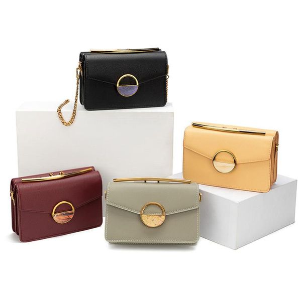 

new double bread chain fashion ladies shoulder bag 2019 new ladies handbag