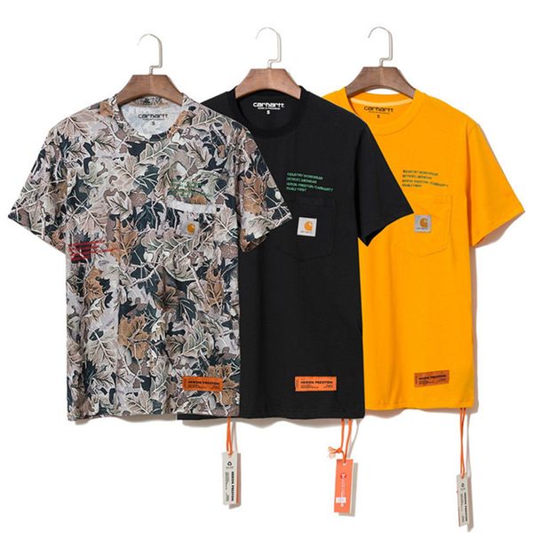 

Letters Printed Designer Couples Tshirts Car Hartt Fashion Streetwear Tops Three Colors Casual Clothing