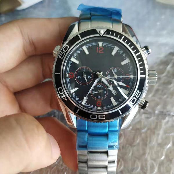 

Stainle teel bracelet luxury men watch ea ma ter co axial 42mm automatic mechanical gent watche jame bond 007 clock chronometer