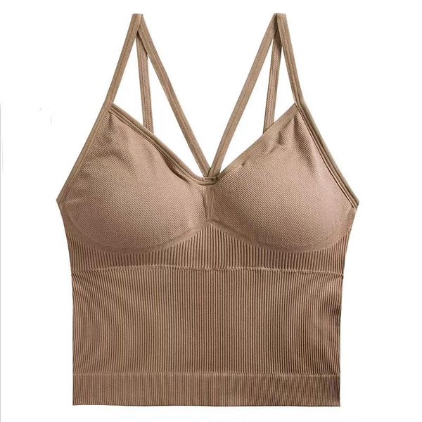 

sexy camisoles женщины мягкий майка v-образным вырезом бесшовные высокая эластичная женская крестовая жилет, Black;white