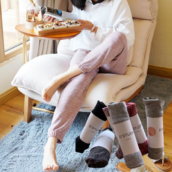 

spring 2020 new fairy homestead pants fashionable pajamas casual slacks homestead pants lantern pants, Black;white