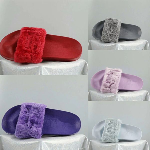 

2020 new rihanna slippers summer flip flops slippers rihanna outdoor casual shoes male slippers water shoes sandalia masculina 40-48 b7, Black