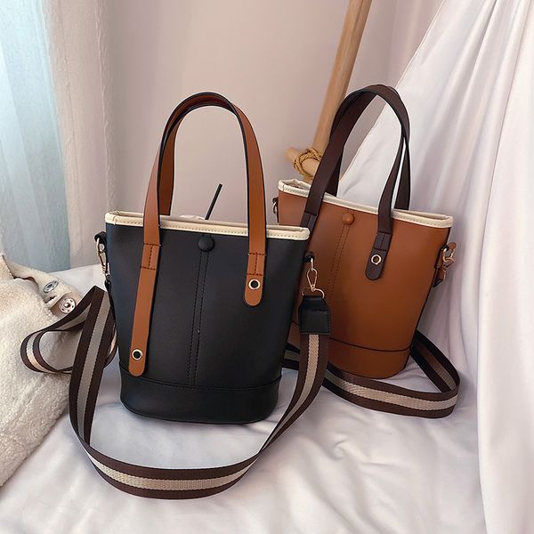 

bags foreign women bag 2020 new women's handbag messenger bag retro fashion portable bucket