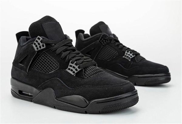 

2020 new release air authentic 4 black cat retro luxury 4s 202airjordan man basketball shoes sports sneakers with original box cu1110-010, White;red