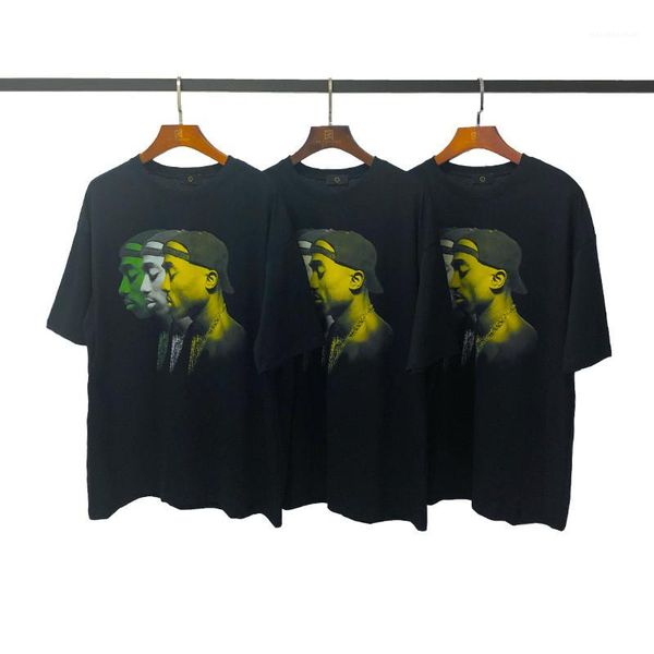 

printed short sleeved brand rapper male o-neck tshirts teenagers designer clothes fashion casual tees summer mens, White;black